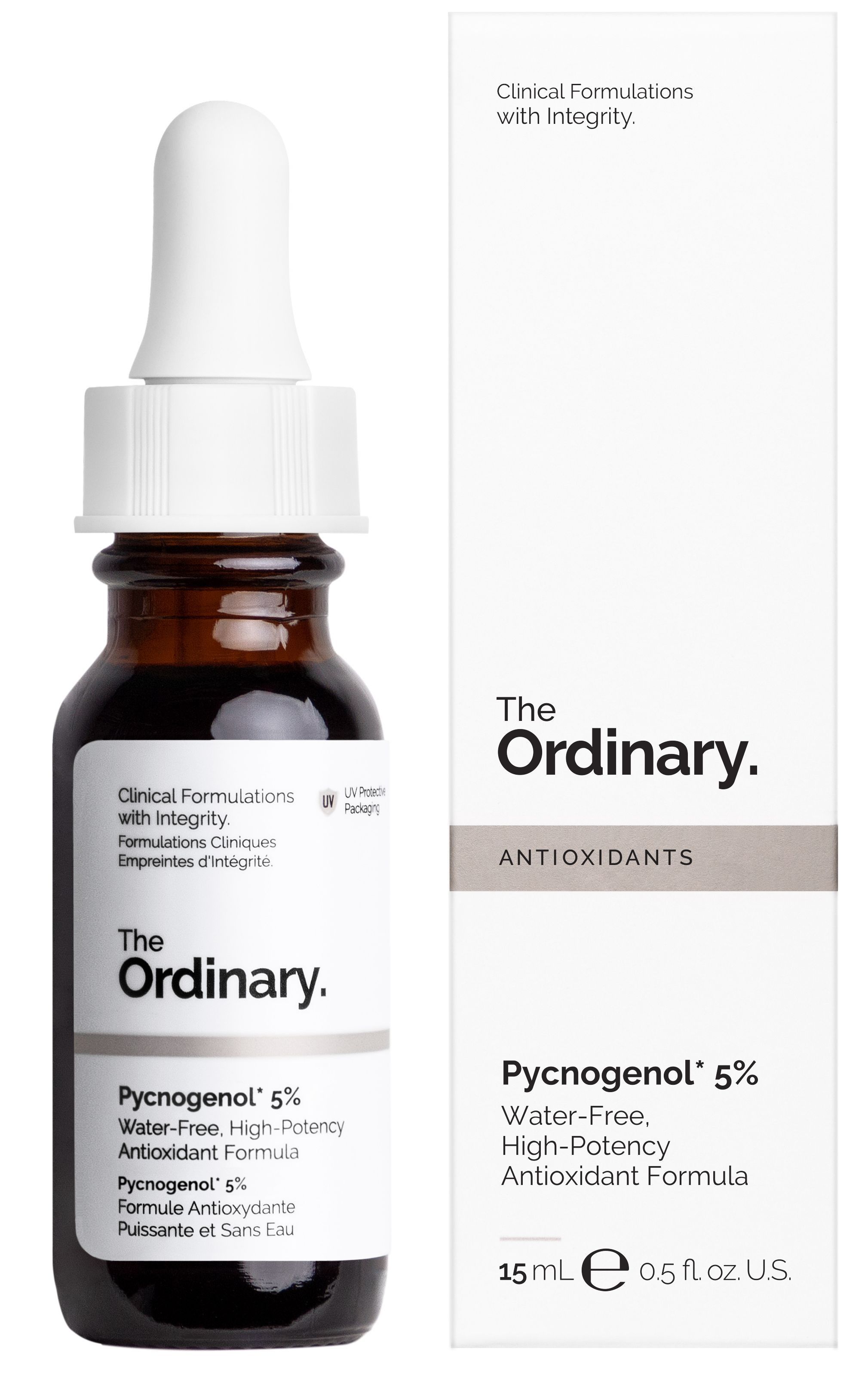 Pycnogenol 5 % antioksidacinis serumas Veido drėkikliai