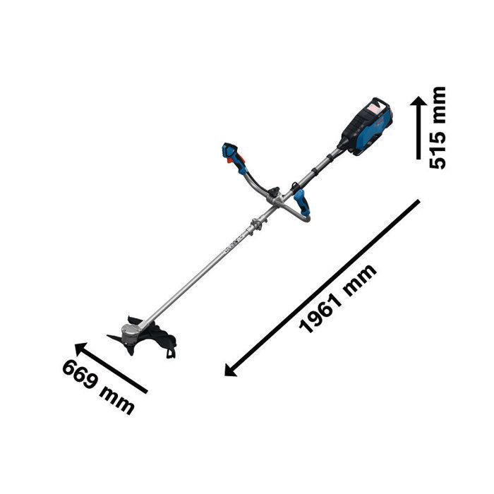 Débroussailleuse - BOSCH PROFESSIONAL - GFR18V-25BH - 18V brushless 600 W - Ø coupe 25/40 cm - sans batterie ni chargeur