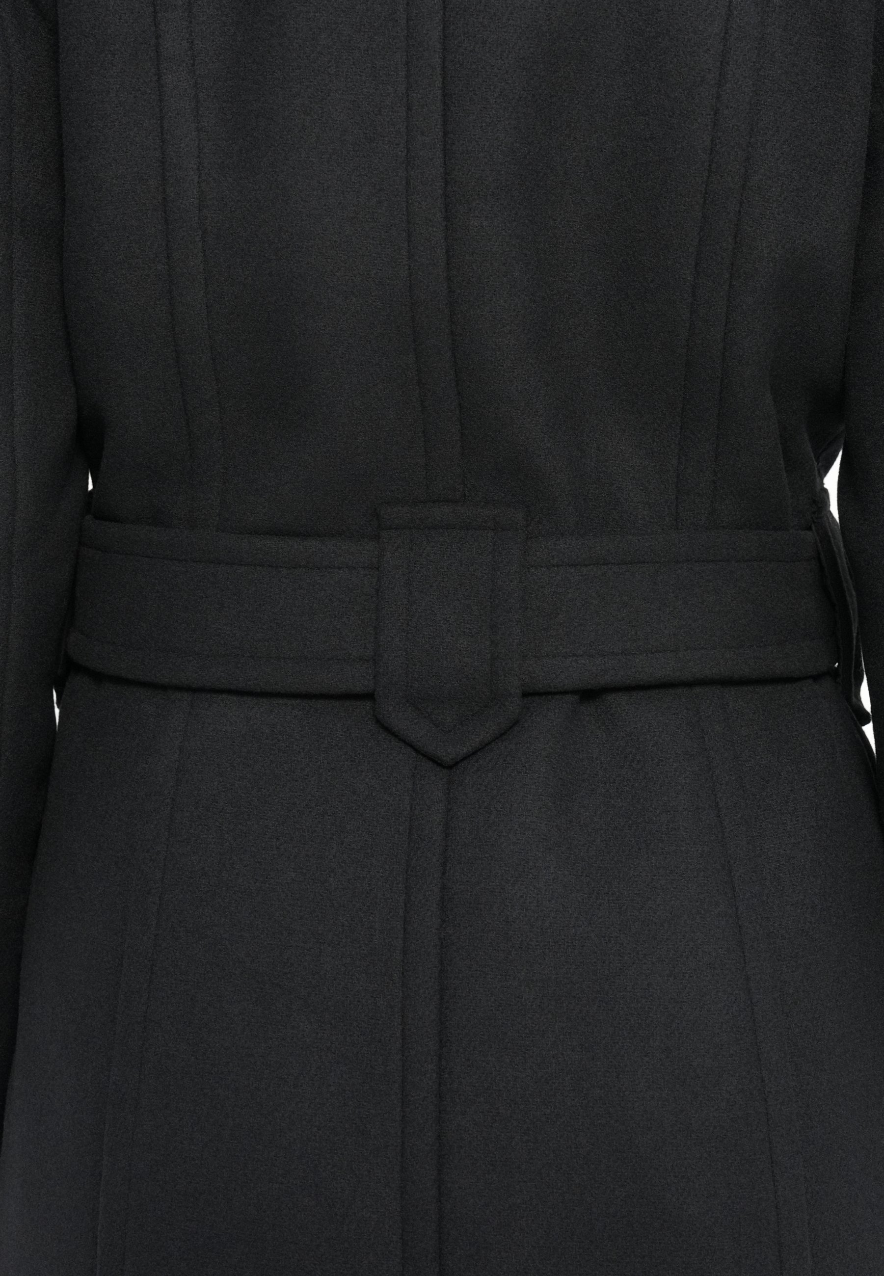 YAS YASKALI PALTAS - Klasikinis paltas - juodas