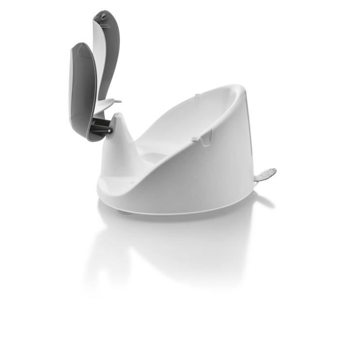 BEBE ANGEL Ultra Comfort Bath Ring - White / Grey