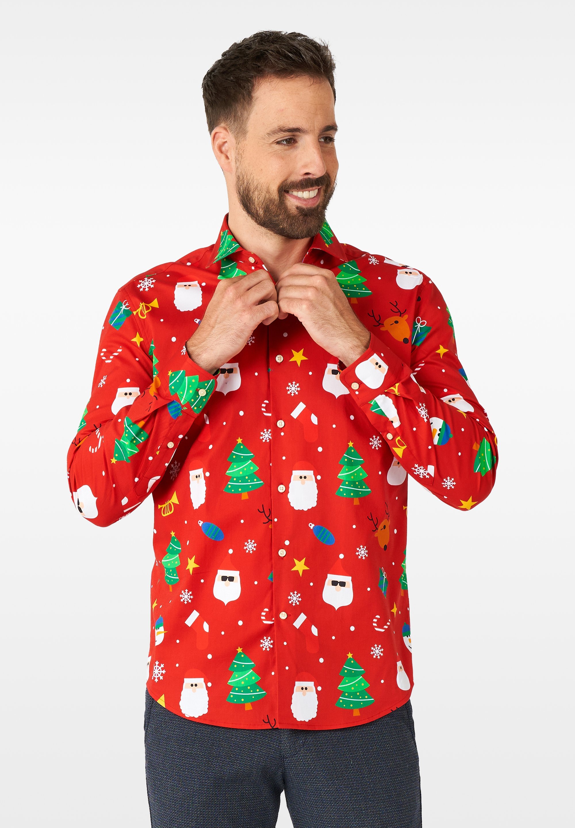 OppoSuits FESTIVITY - Shirt - rood