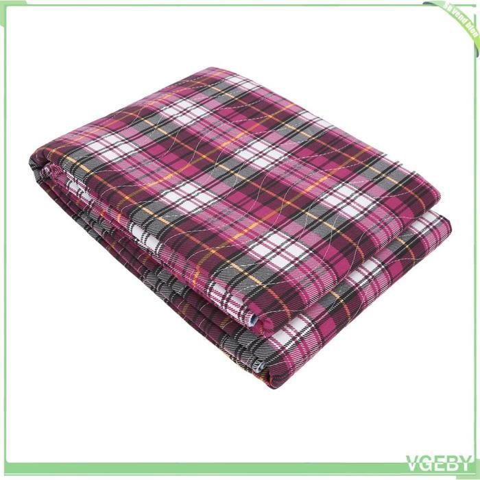 Cuscino per incontinenza da letto - FAFEICY - Viola - Lavabile - Impermeabile - 31,5 x 35,4 pollici