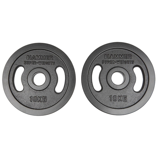  Disques de fer olympiques 2x10 kg Finnlo