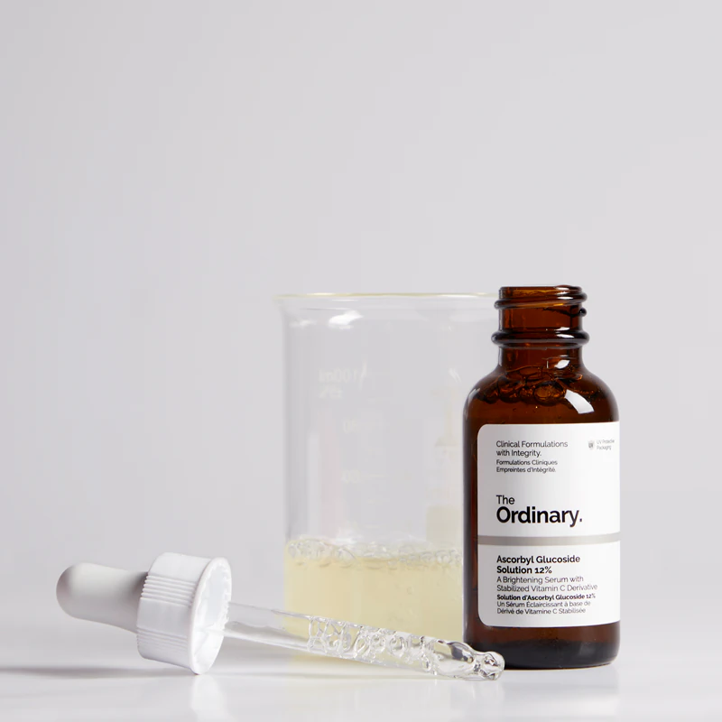 The Ordinary Ascorbyl Glucoside Solution 12% Brightening Serum com Vitamina C