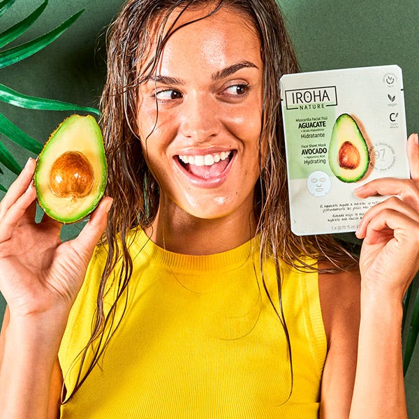 Hydratační pleťová maska s avokádem | 1 ks