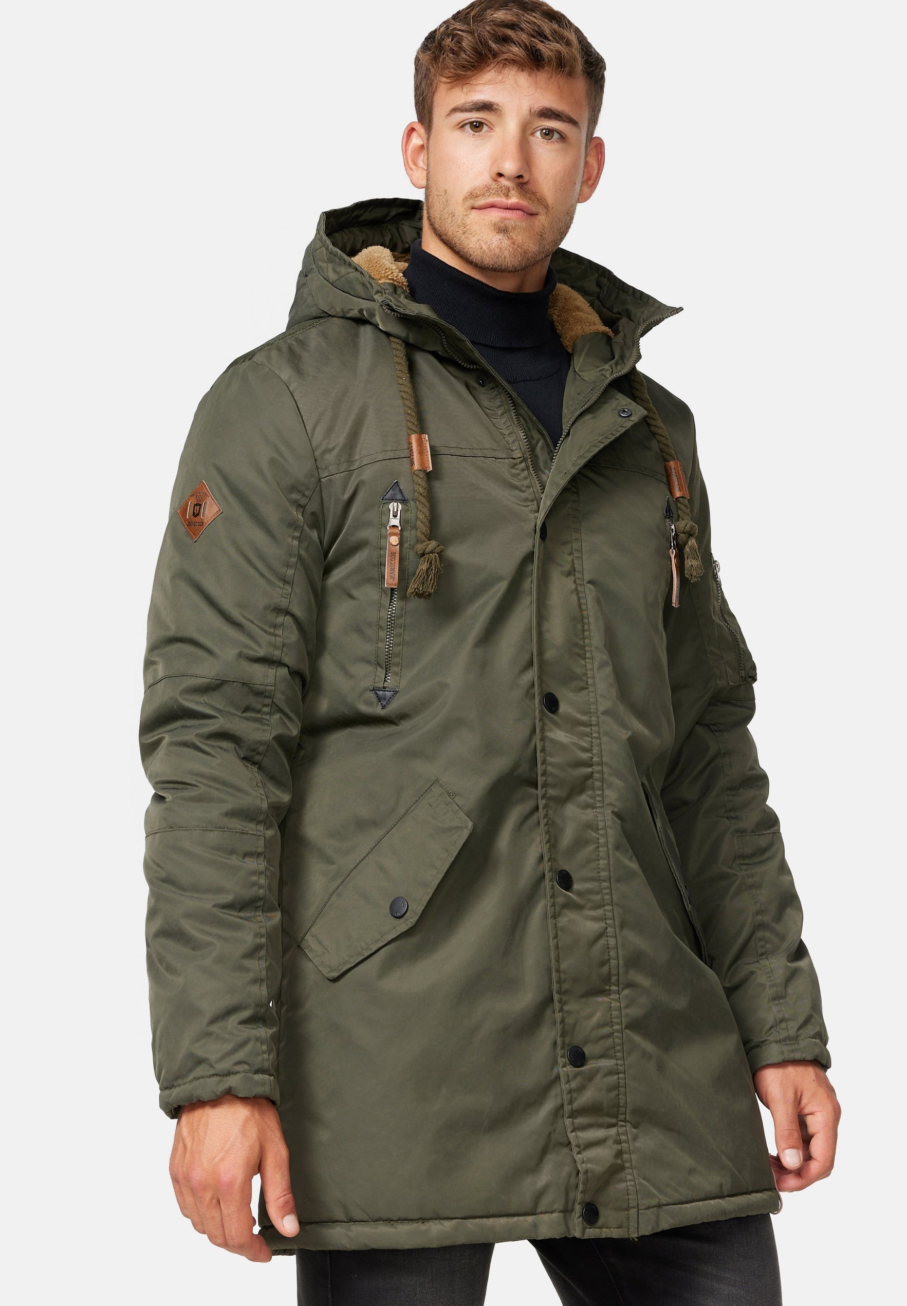 INDICODE JEANS BARDSLEY - Cappotto invernale - foresta