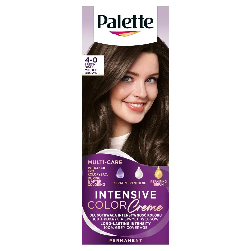 Palette Intensive Color Creme farba N3 średni brąz