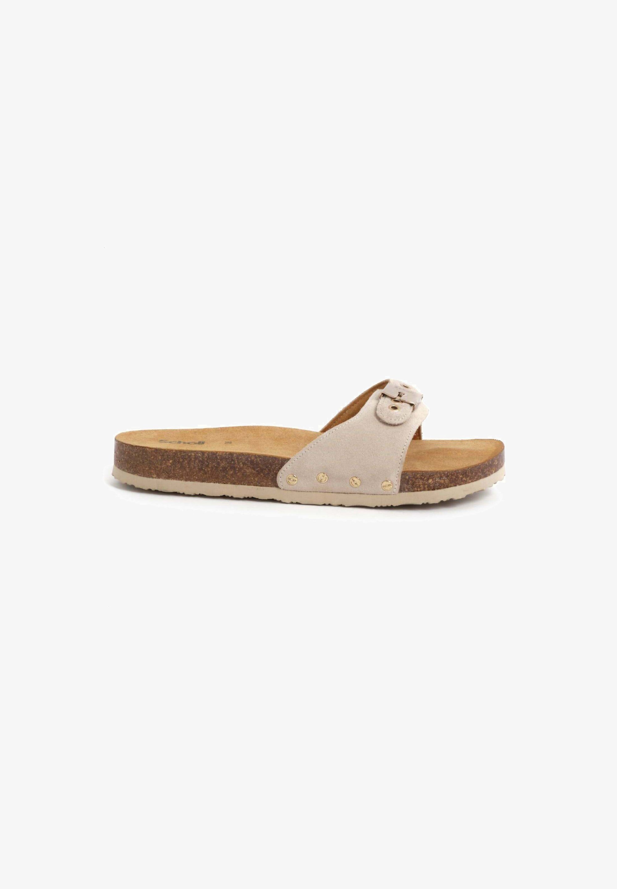 Scholl PESCURA FLAT - Mules - gebroken wit
