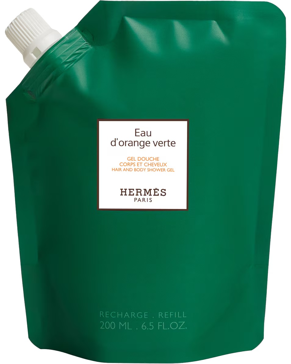 HERMÈS Le Bain Eau d'orange verte, punjenje gela za tuširanje