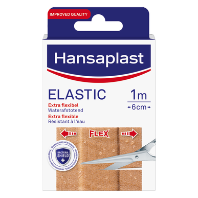Hansaplast Elastic Ekstra fleksibilna elastična traka 1m x 6cm 1 komad 1 komad