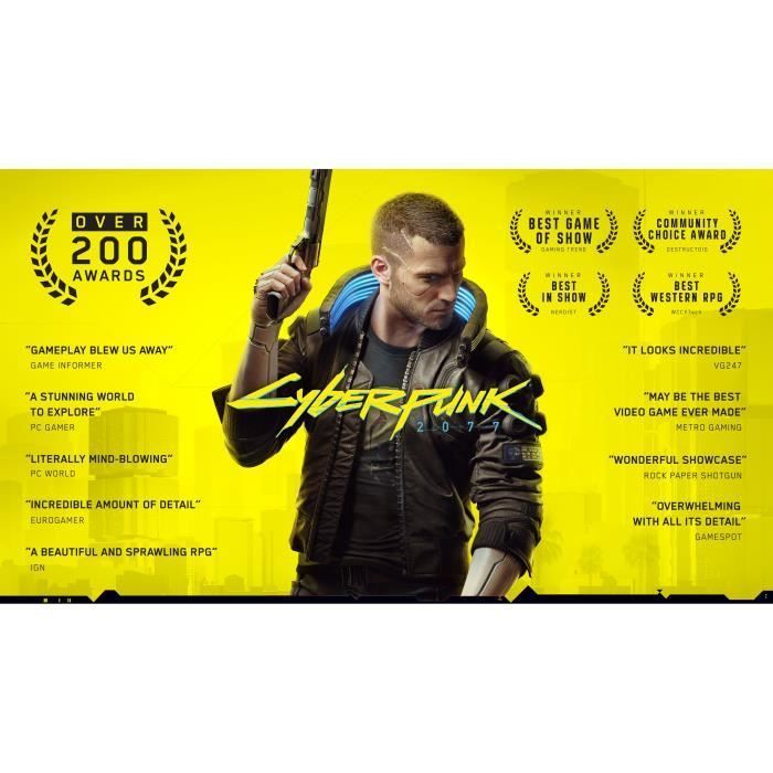 CYBERPUNK 2077 Day One Edition Gioco per PS4 - Ottimizzato per PS5