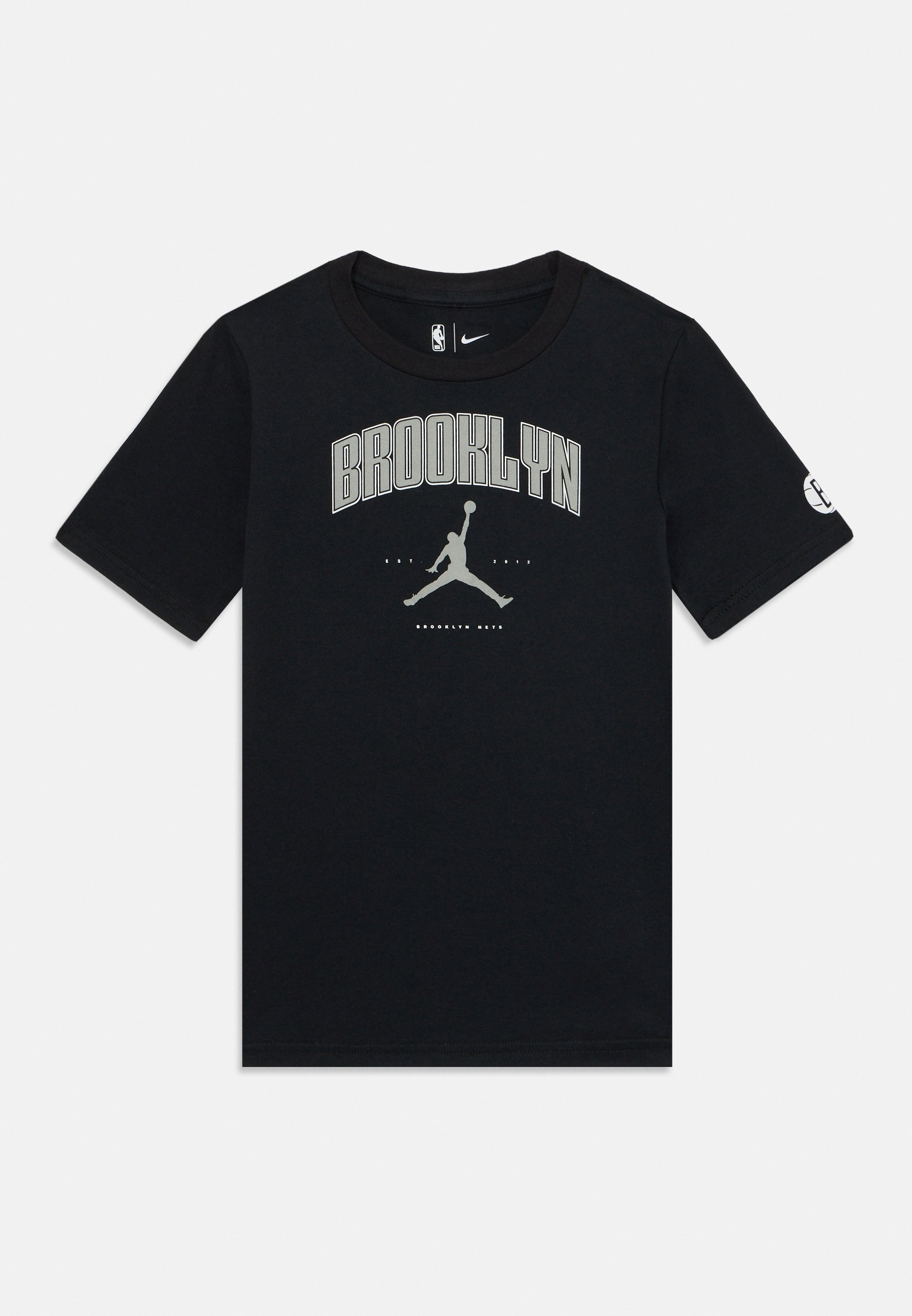 Nike Performance NBA BROOKLYN NETS CITY T-shirt unisex - T-shirt met print - zwart