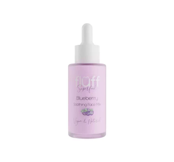 Fluff nawilżająco łagodzące mleczko do twarzy Borówka 40 ml
