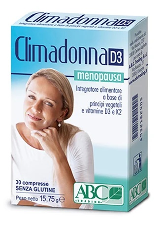 ABC TRADING Climadonna D3 30 comprimés Complément alimentaire pour la ménopause