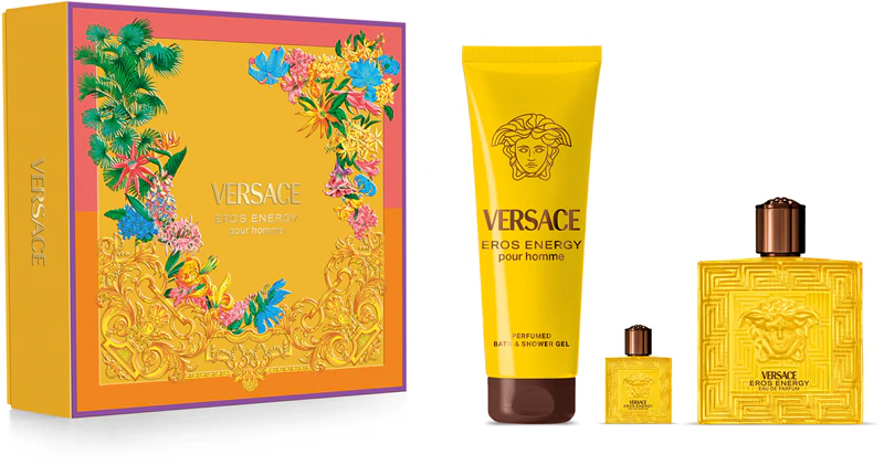 Conjunto de presente Versace Eros Energy para homens
