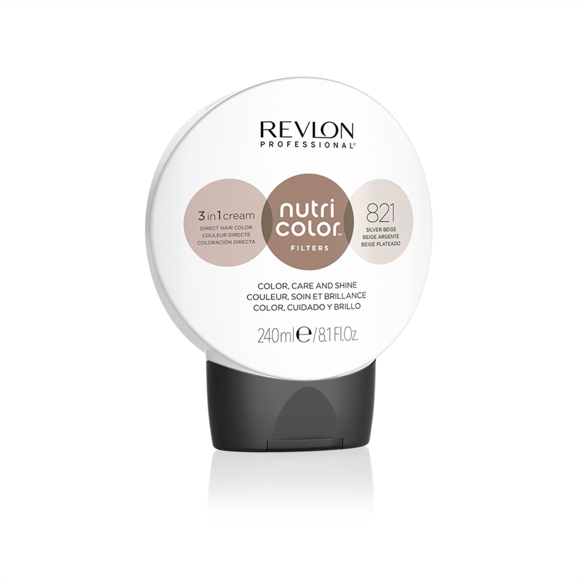 Nutri Color Filters Tonifiere 821 Bej Argintiu 240 ml - Revlon Professional