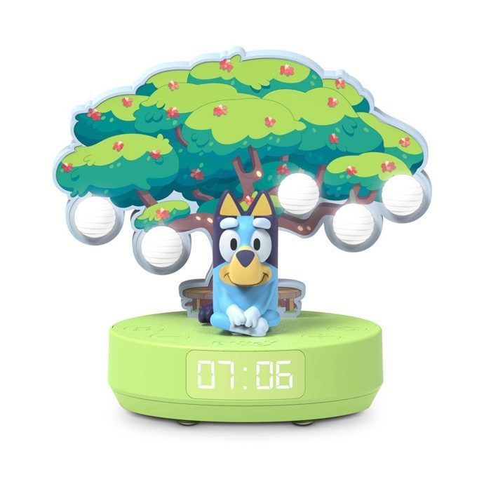 Bluey Tree Light-Up Alarm Clock and Nightlight