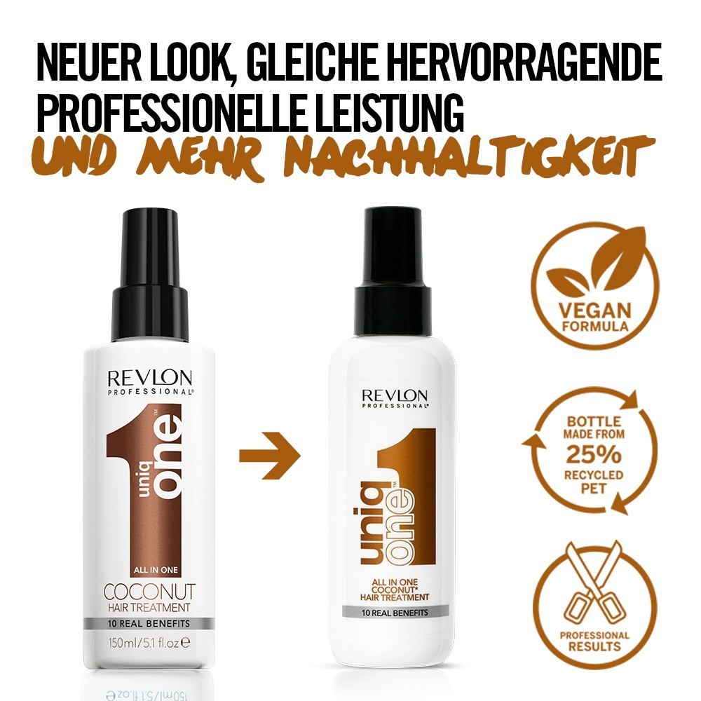 Revlon Professional toplotno zaščitni sprej UniqOne Coconut tretma za lase - 150 ml