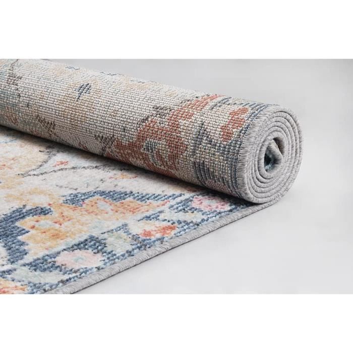 Utomhusmatta - THE CARPET - Palma - Väderbeständig - Flerfärgad - 80x300 cm