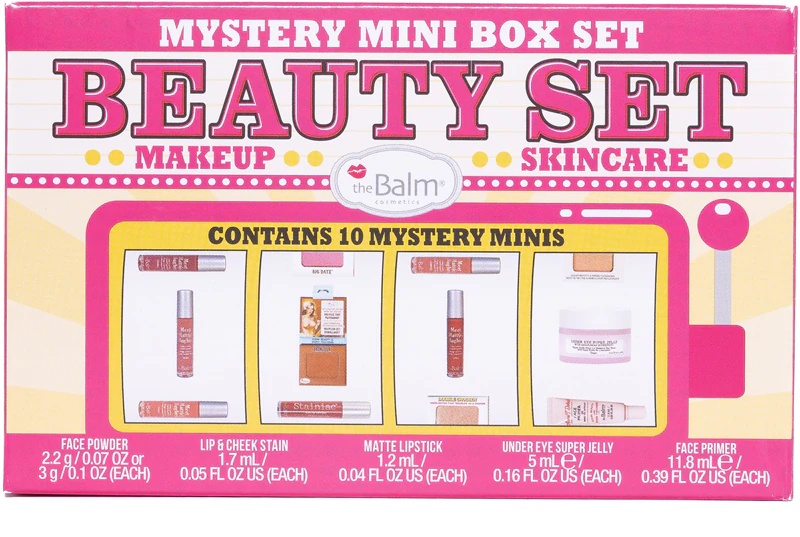 theBalm Mystery Mini Box lepotni set skrivnostna škatla za ženske
