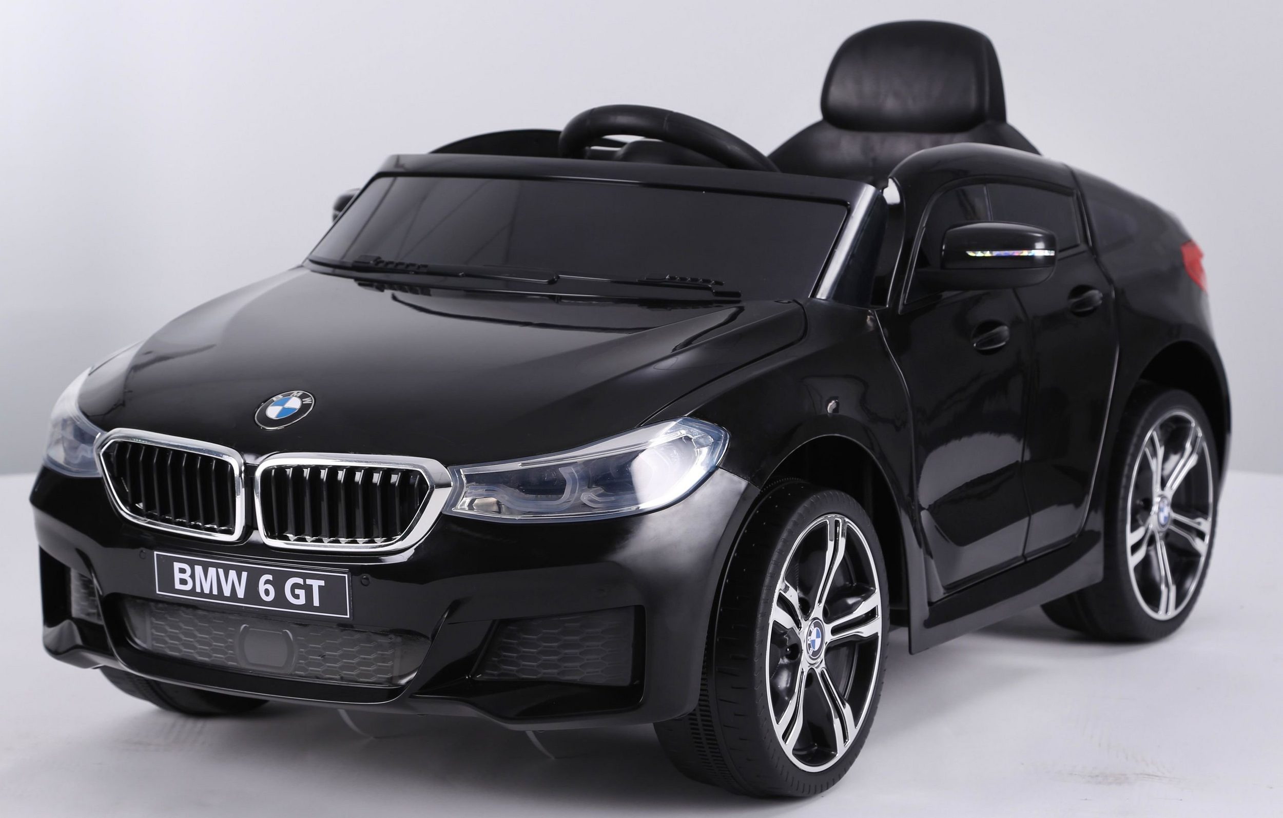 Hračkářství elektrické dětské auto dětské elektrické auto dětské auto BMW řady 6 GT FB USB dětské vozidlo, nosnost 35 kg, AUX/USB připojení, MP3 klakson a zvuk motoru na volantu, dálkové ovládání