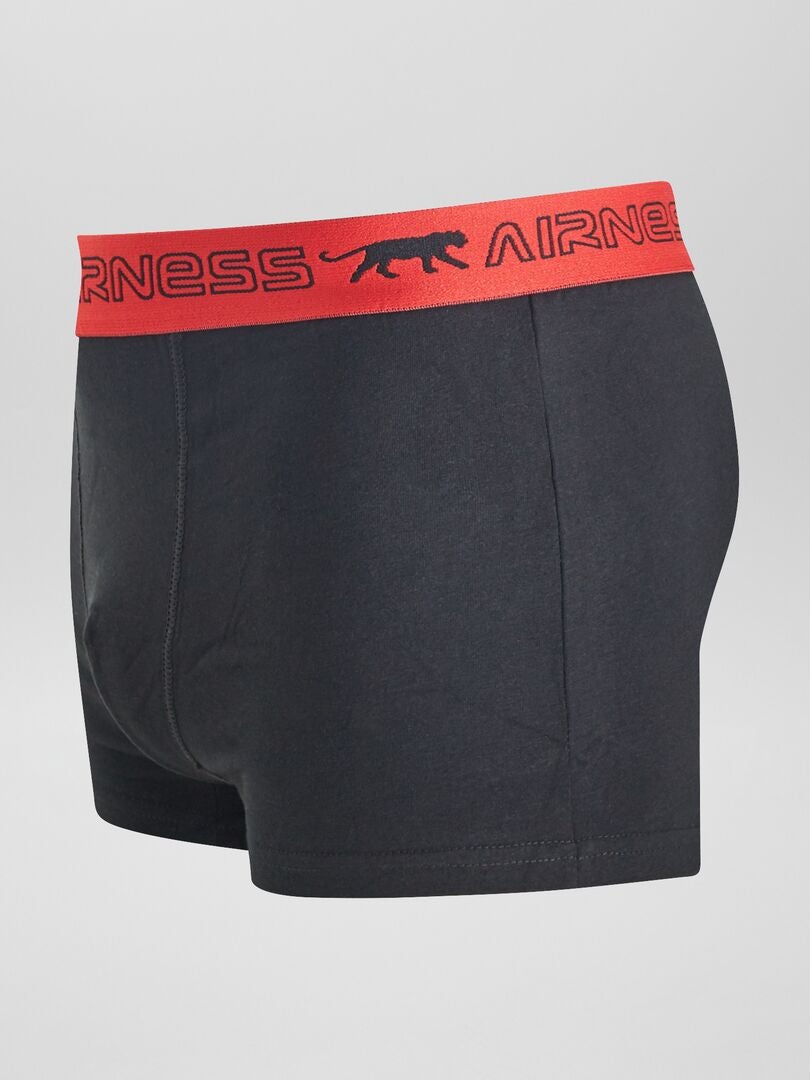 Conjunto de 3 calzoncillos bóxer 'Airness' - ROJO