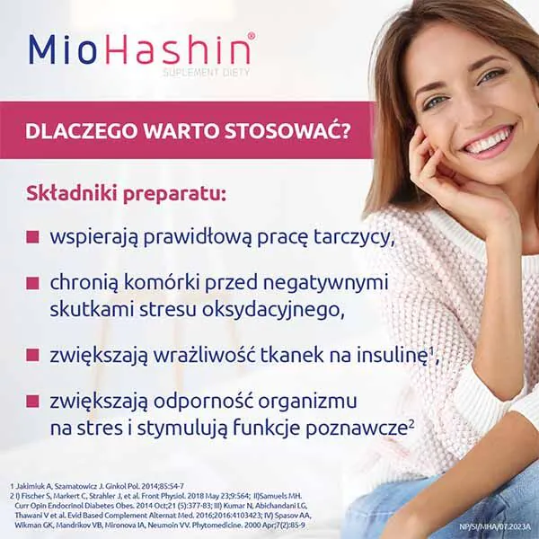 MioHashin 30 Kapsułek + 60 Kapsułek