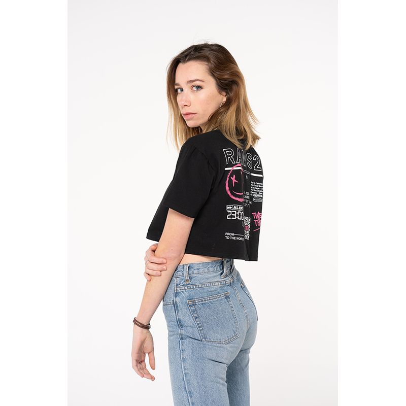 Camiseta Oversize Corta Qr Rams 23