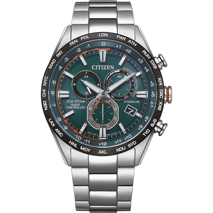 CITIZEN CB5946-82X Men's Watch - Titanium Grey - 10 ATM Water Resistant - Solar Powered