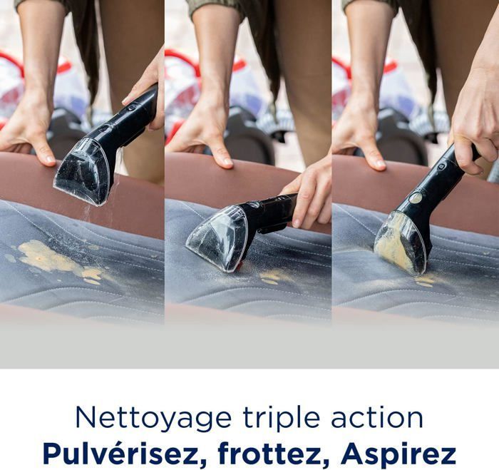 BISSELL SpotClean Pet Pro - Quitamanchas para mascotas - Aspiradora con champú - Limpiador de alfombras, coches y tejidos