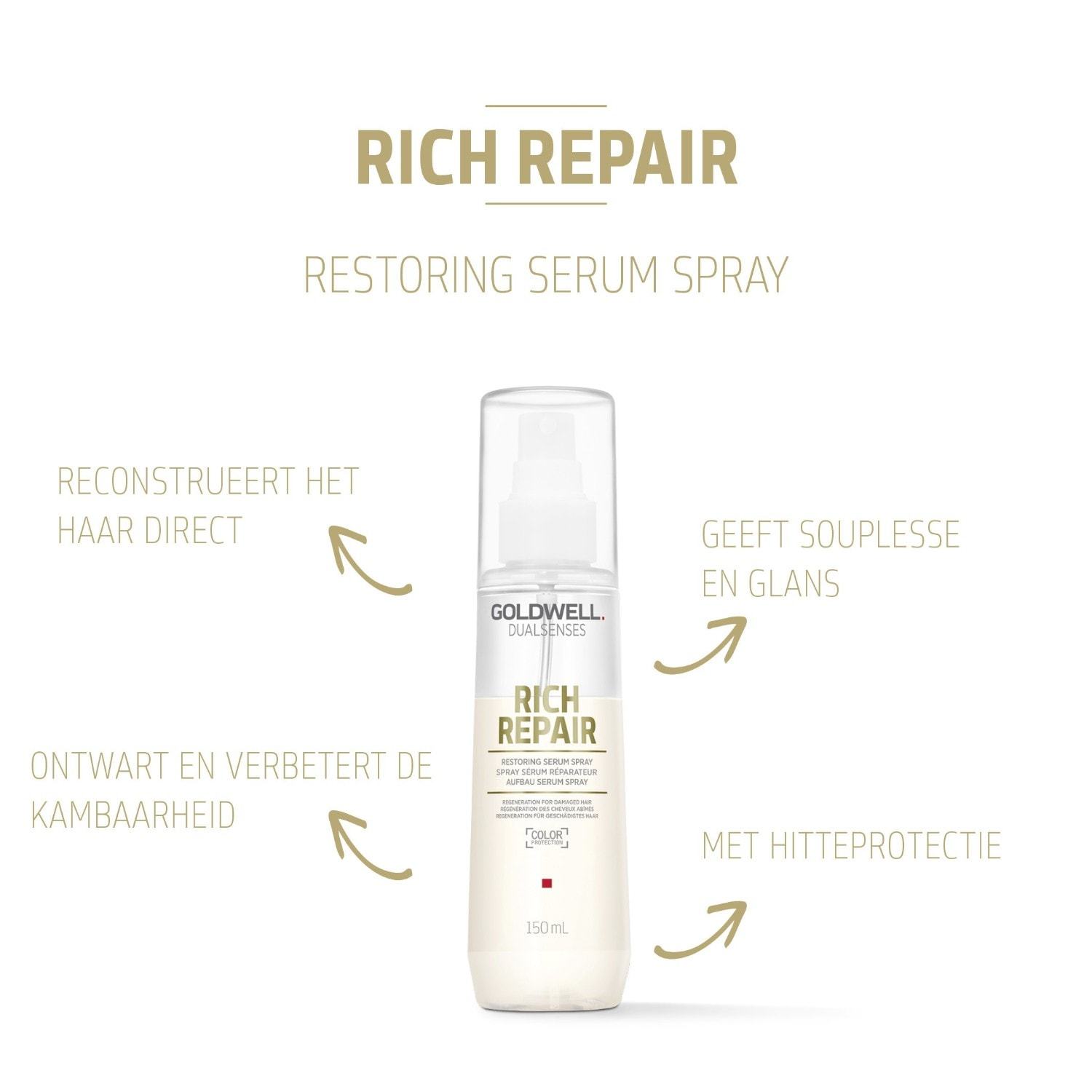 Goldwell Dualsenses Rich Repair serum za lase v spreju – 150 ml