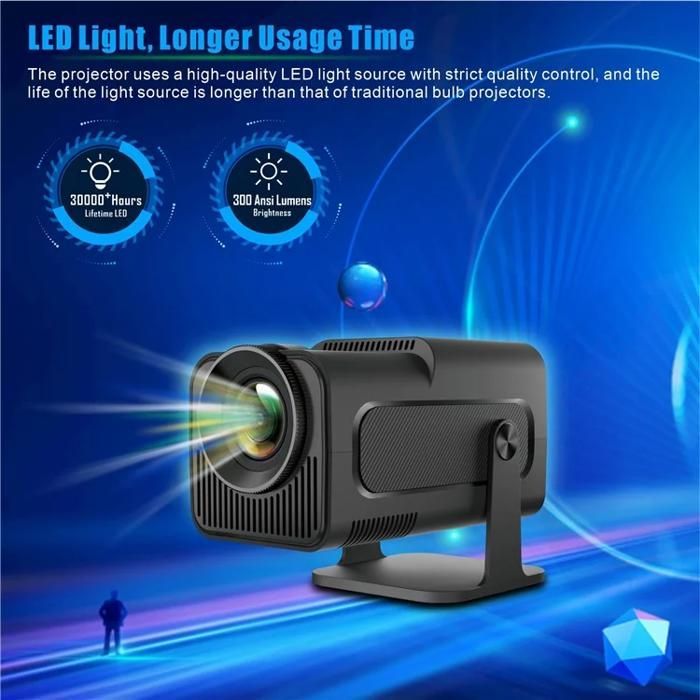 Vidéoprojecteur - HY320 - Android 11 - 4K - 300 ANSI Lumens - BT 5.0