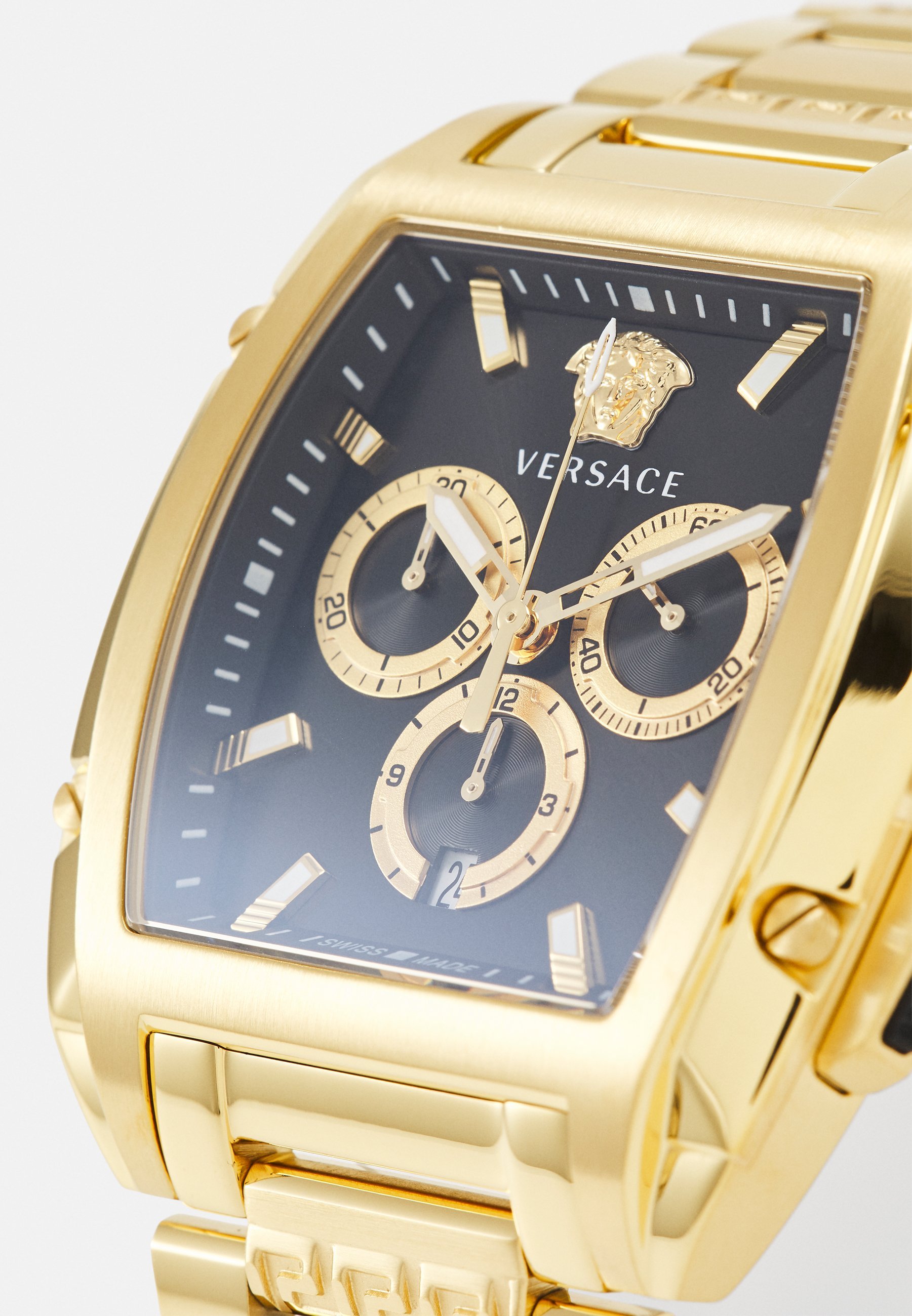 Versace DOMINUS - Chronograafhorloge - goudkleurig/zwart