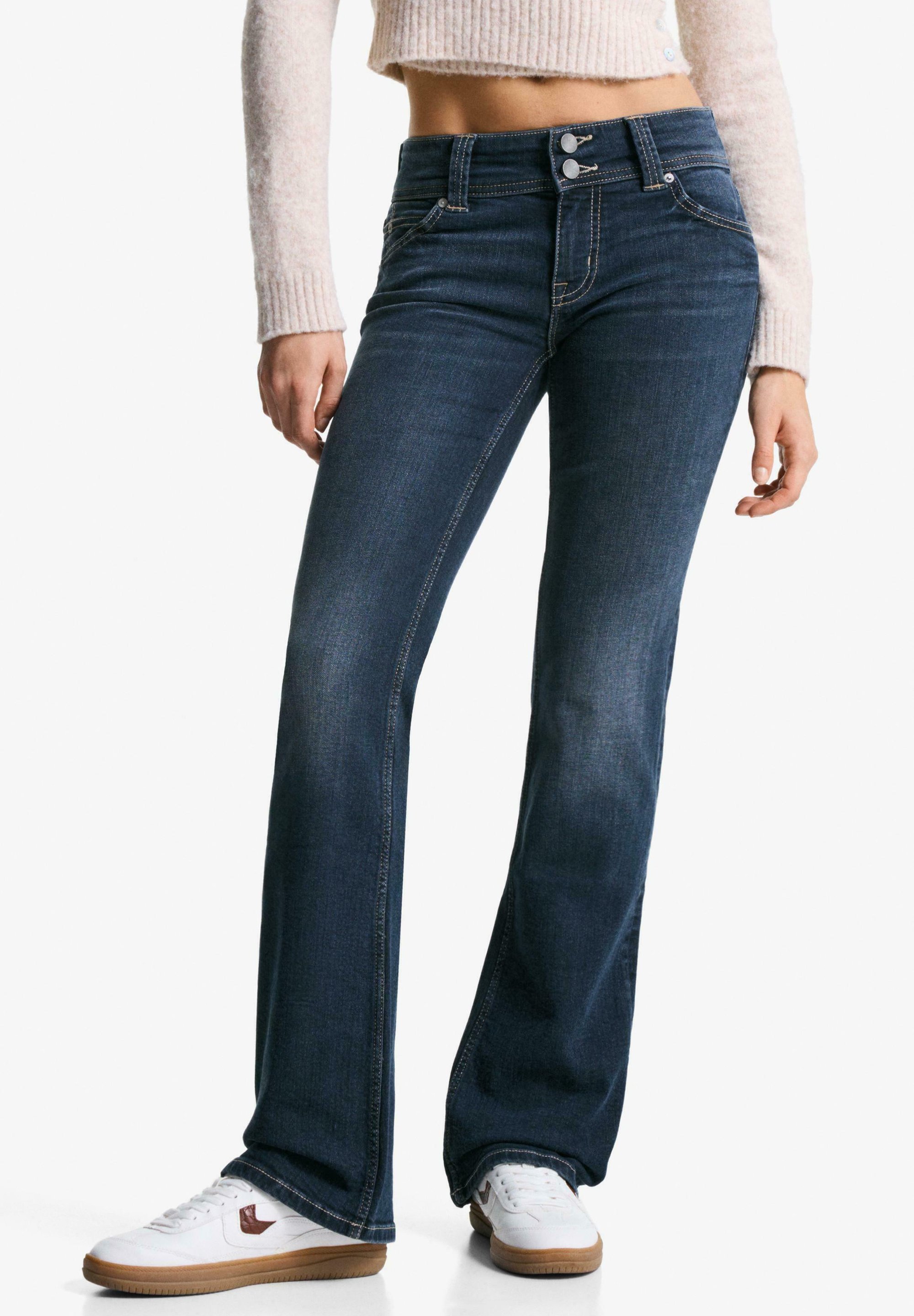 Bershka Bootcut jeans - koningsblauw