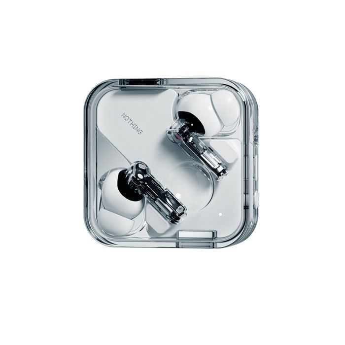 Fones de ouvido sem fio - Nothing Ear - Branco - Cancelamento ativo de ruído de 45dB - Bluetooth 5.3