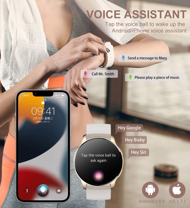 Smartwatch da donna, 1,32