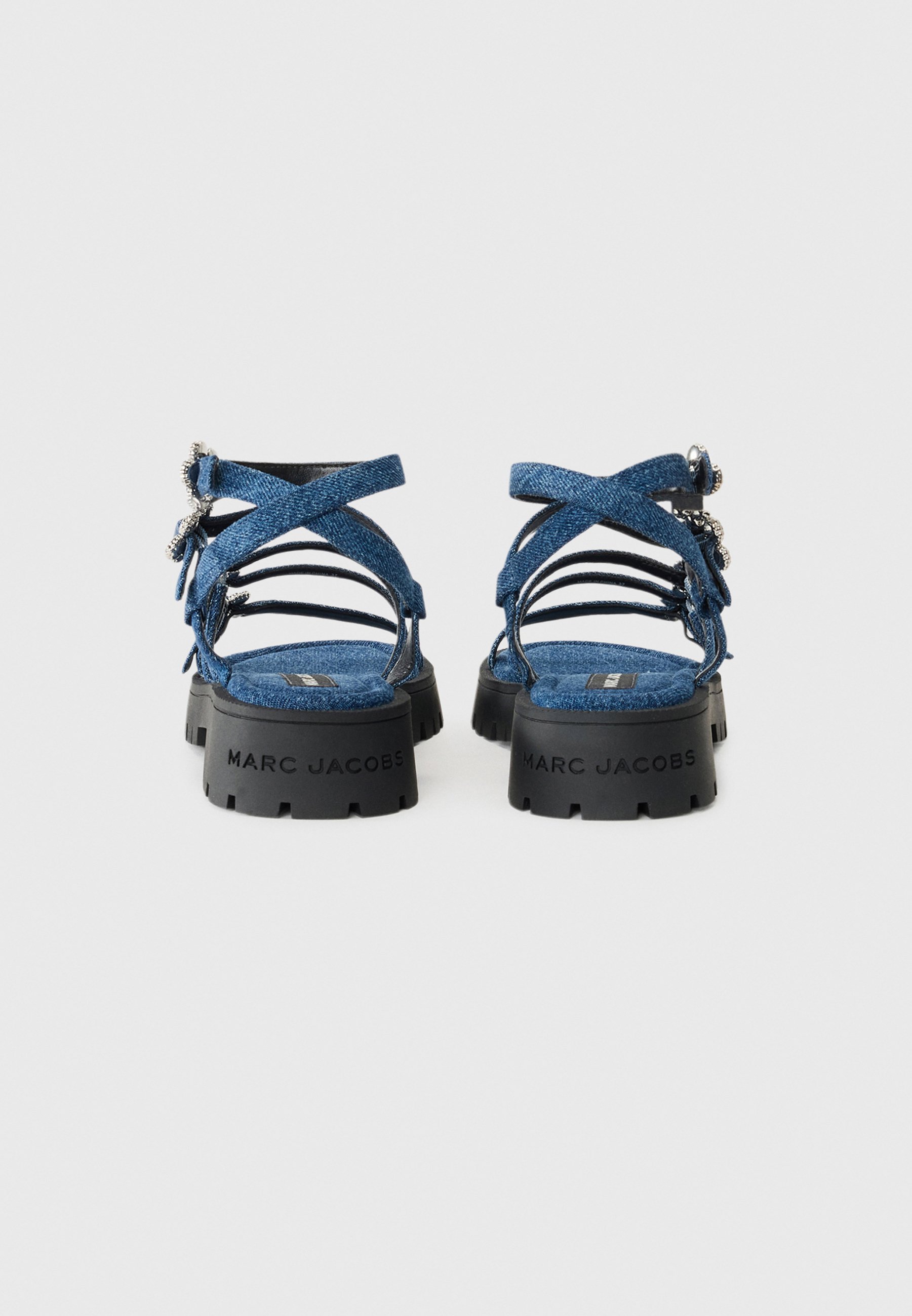 MARC JACOBS DE KIKI GLADIATOR - Platformsandalen - vintage indigo