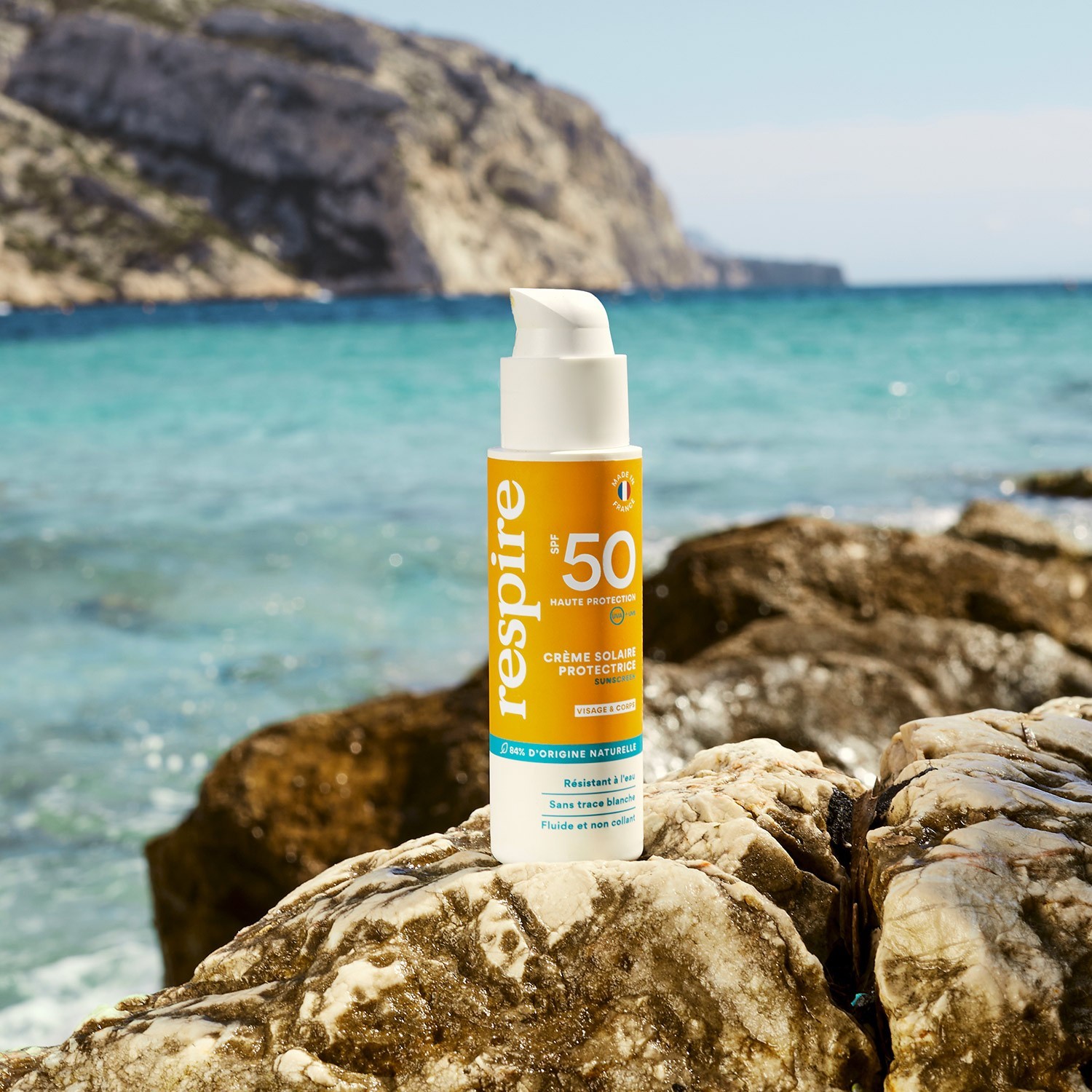 Respire Crème Solaire Protectrice SPF 50