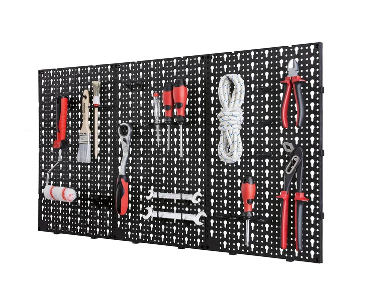 Painel porta-ferramentas de parede PARKSIDE®, 30 peças