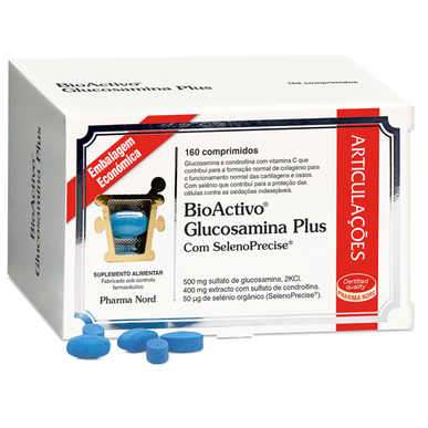 Suplemento de colágeno bioactivo Glucosamine Plus 160 comprimidos 160 comprimidos