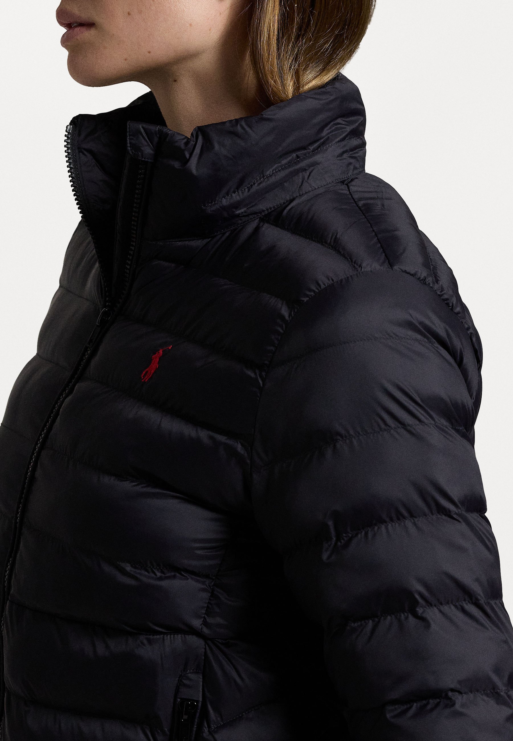 Polo Ralph Lauren WATER RESISTANT PACKABLE HOODED JACKET - Lichtgewicht jas - zwart