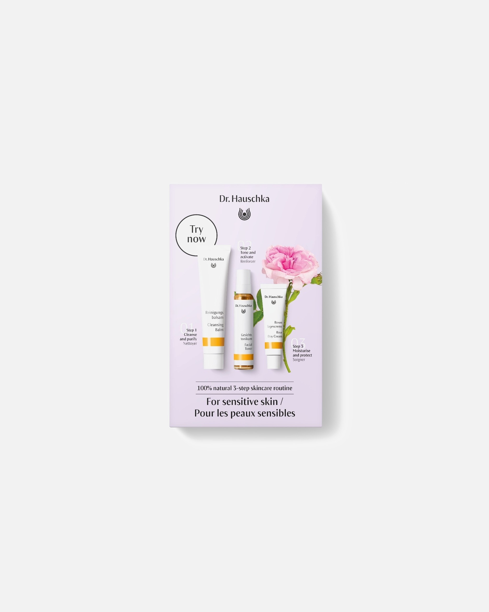 Dr. Hauschka set za njegu lica za osjetljivu kožu – 1 komad