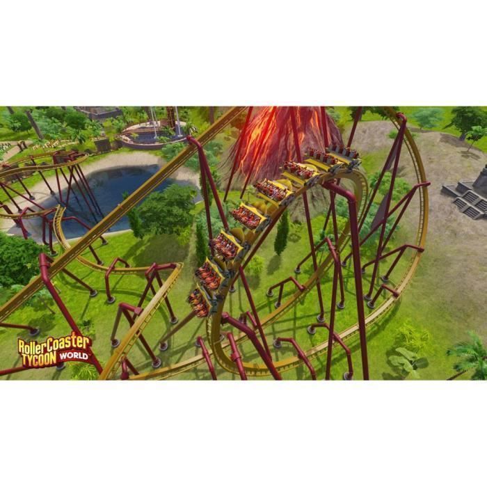 Jeu PC - Atari - Roller Coaster Tycoon World Deluxe Edition - Simulation - Version en boîte
