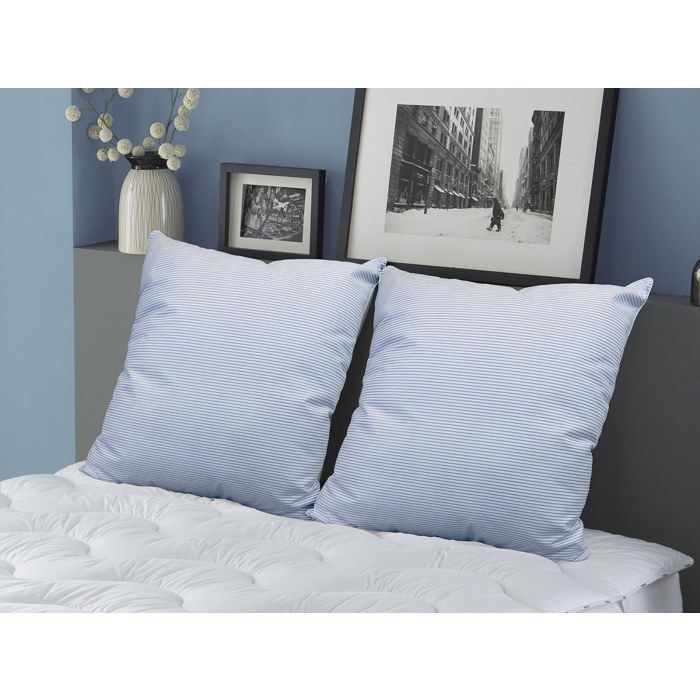 Almohada de plumas naturales firmes DODO - 60 x 60 cm - MERIBEL