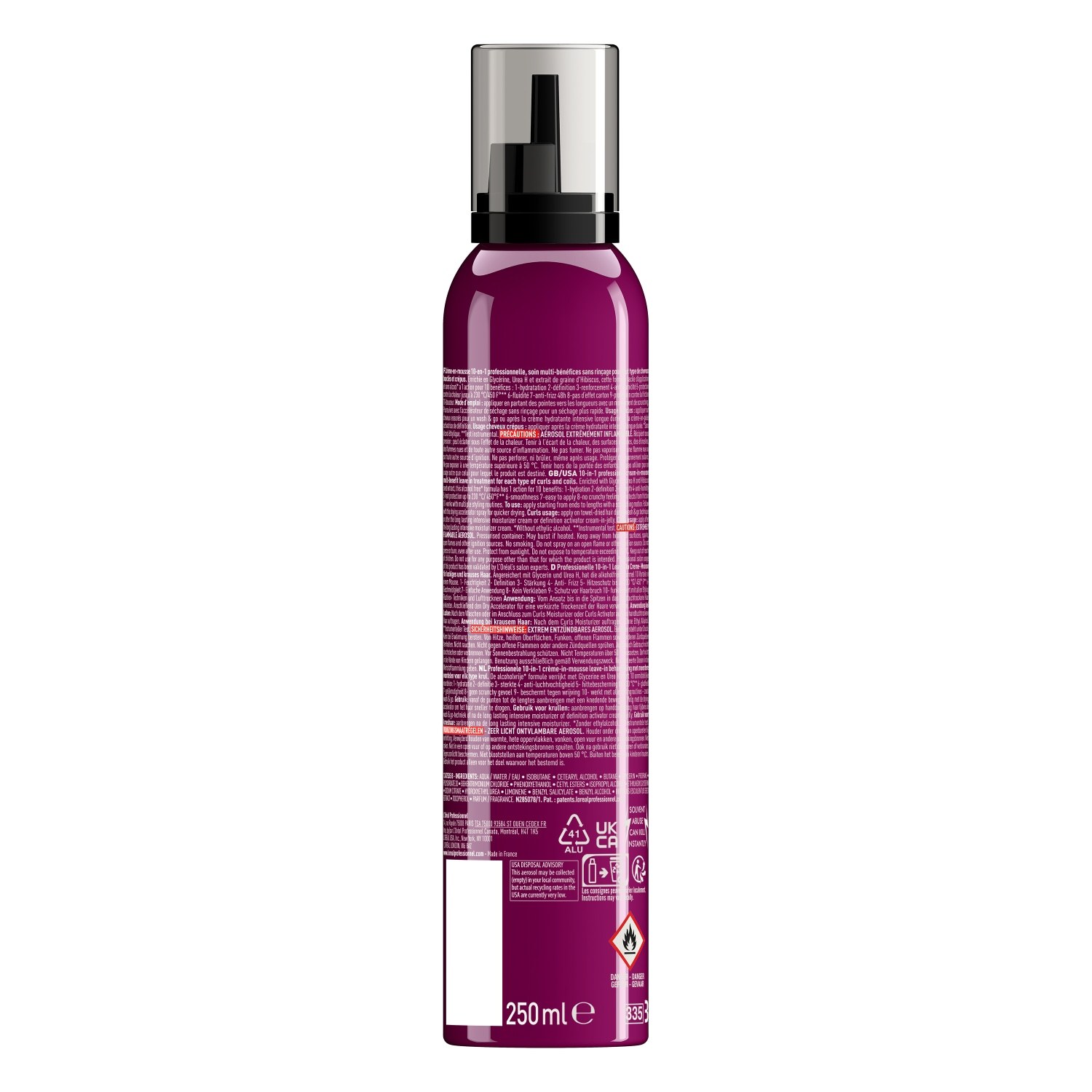 L´Oréal Professionnel Haarmousse Curl Expression 10-in-1 Creme-in-Mousse – 250 ml