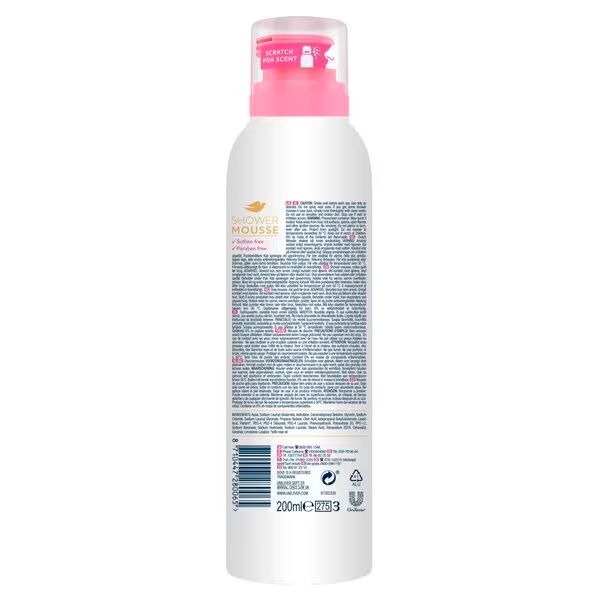 „Dove Rose Oil“ dušo putos<br>200 ml – normalus drėkinimas