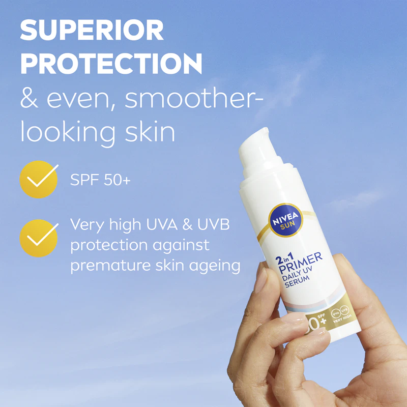NIVEA SUN Daily UV Serum 2-in-1 make-upbasis