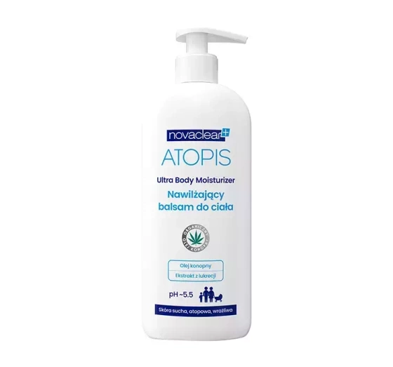 Novaclear Atopis nawilżający balsam do ciała 500 ml