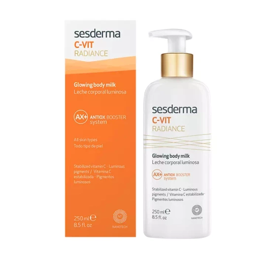 Sesderma C-Vit Radiance Glowing Body mleczko do ciała 250 ml