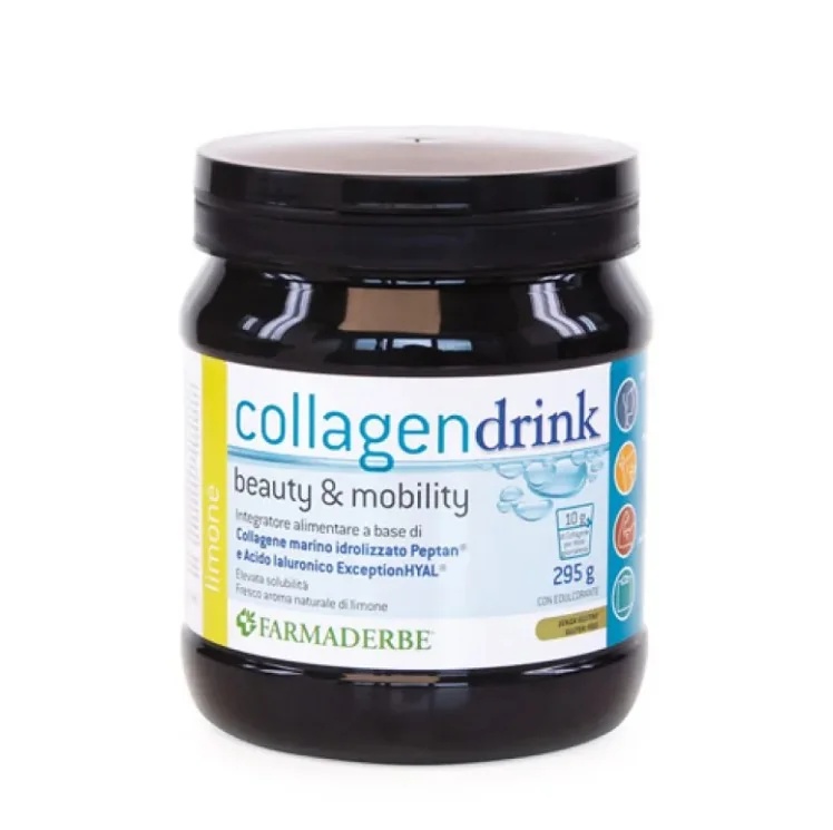 FARMADERBE Boisson au collagène Farmaderbe Citron Complément alimentaire 295 g
